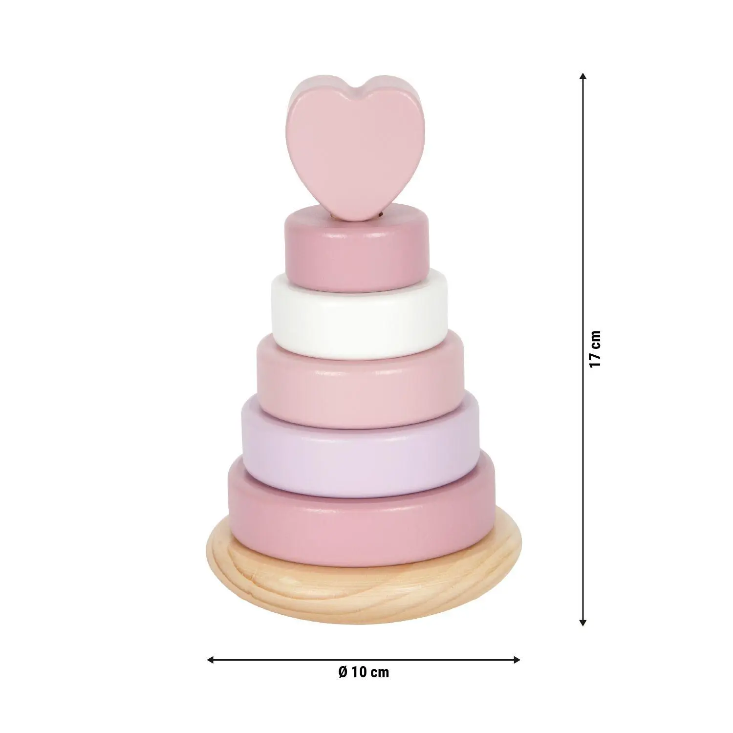 Bild: 4020972127112 | Stapelturm rosa | 12711 | Deutsch | 2025 | small foot GmbH &amp; Co. KG