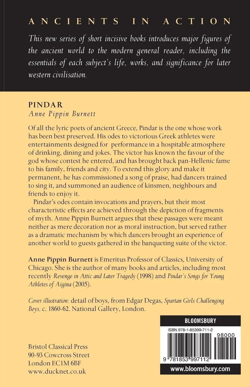 Rückseite: 9781853997112 | Pindar | Anne Pippin Burnett | Taschenbuch | Kartoniert / Broschiert