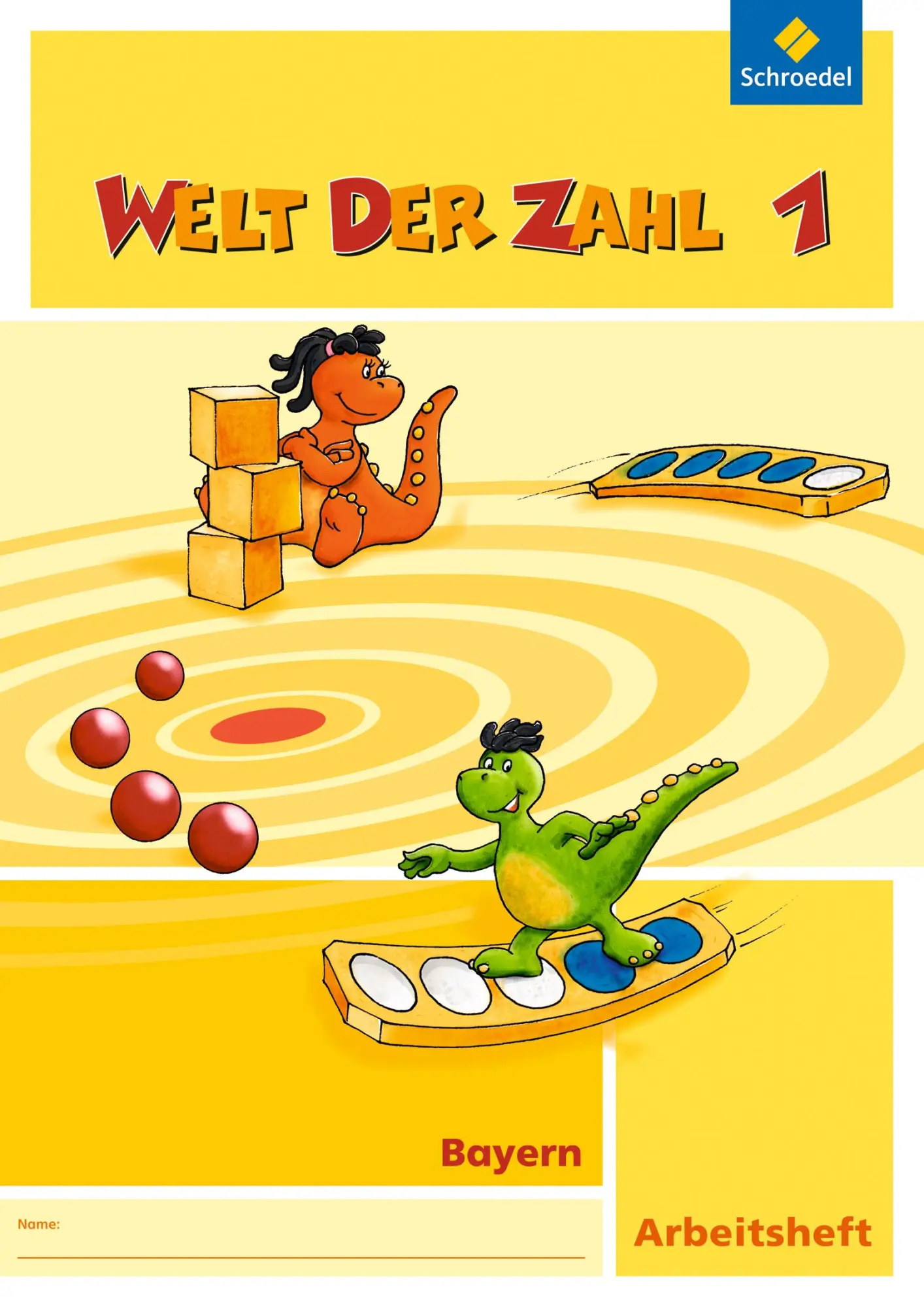 Cover: 9783507047112 | Welt der Zahl 1. Arbeitsheft. Bayern | Ausgabe 2014 | Baumgartner