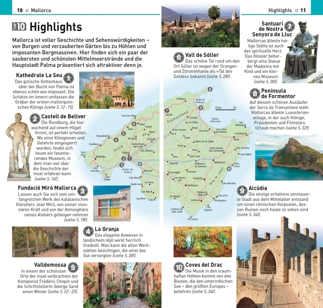 Bild: 9783734207112 | TOP10 Reiseführer Mallorca | DK Verlag - Reise | Taschenbuch | 160 S.