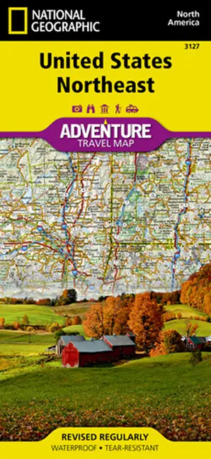 Cover: 9781566957212 | United States, Northeast Map | National Geographic Maps | (Land-)Karte