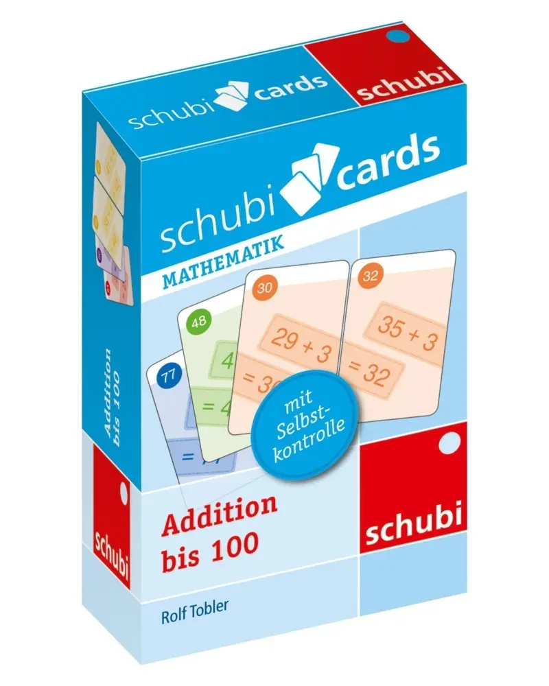 Cover: 9783039767212 | Schubicards Mathematik | Addition bis 100 | Rolf Tobler | Box | 2024