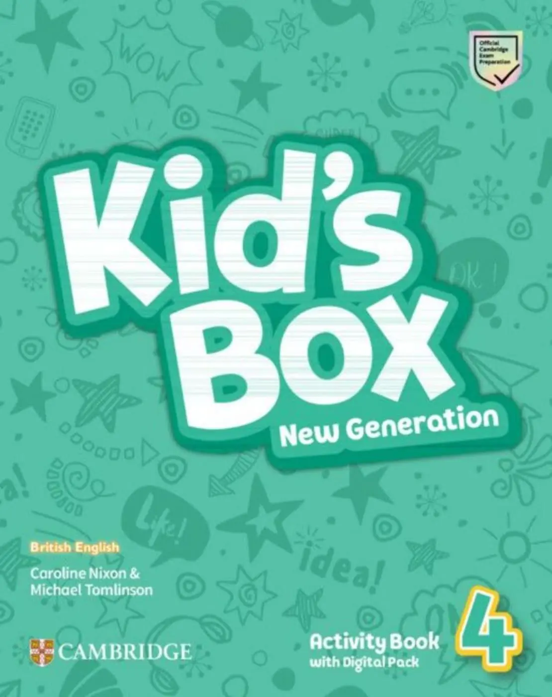 Cover: 9783125417212 | Kid's Box New Generation. Level 4. Activity Book with Digital Pack