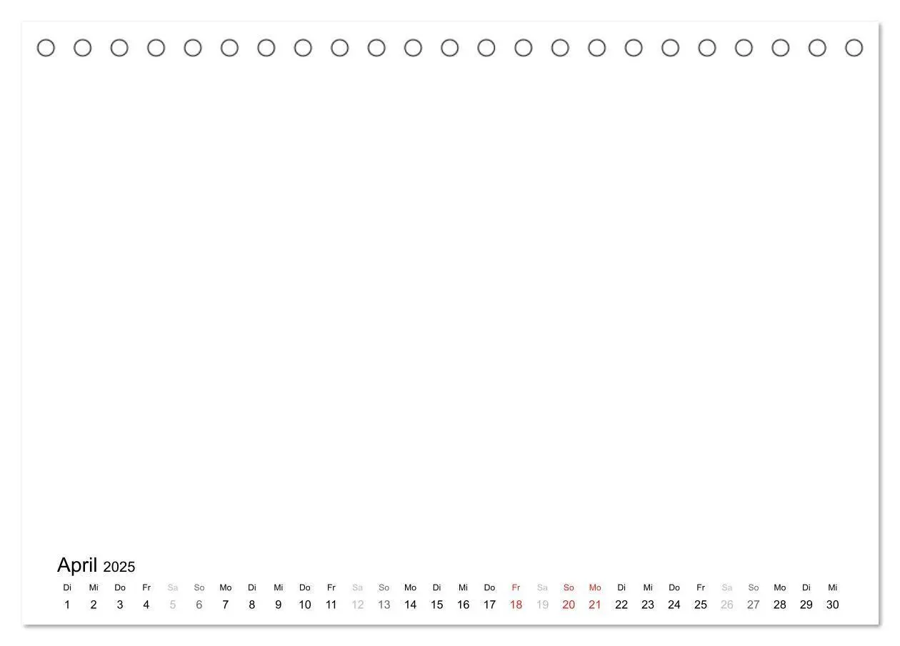 Bild: 9783435767212 | Bastelkalender - Weiss (Tischkalender 2025 DIN A5 quer), CALVENDO...