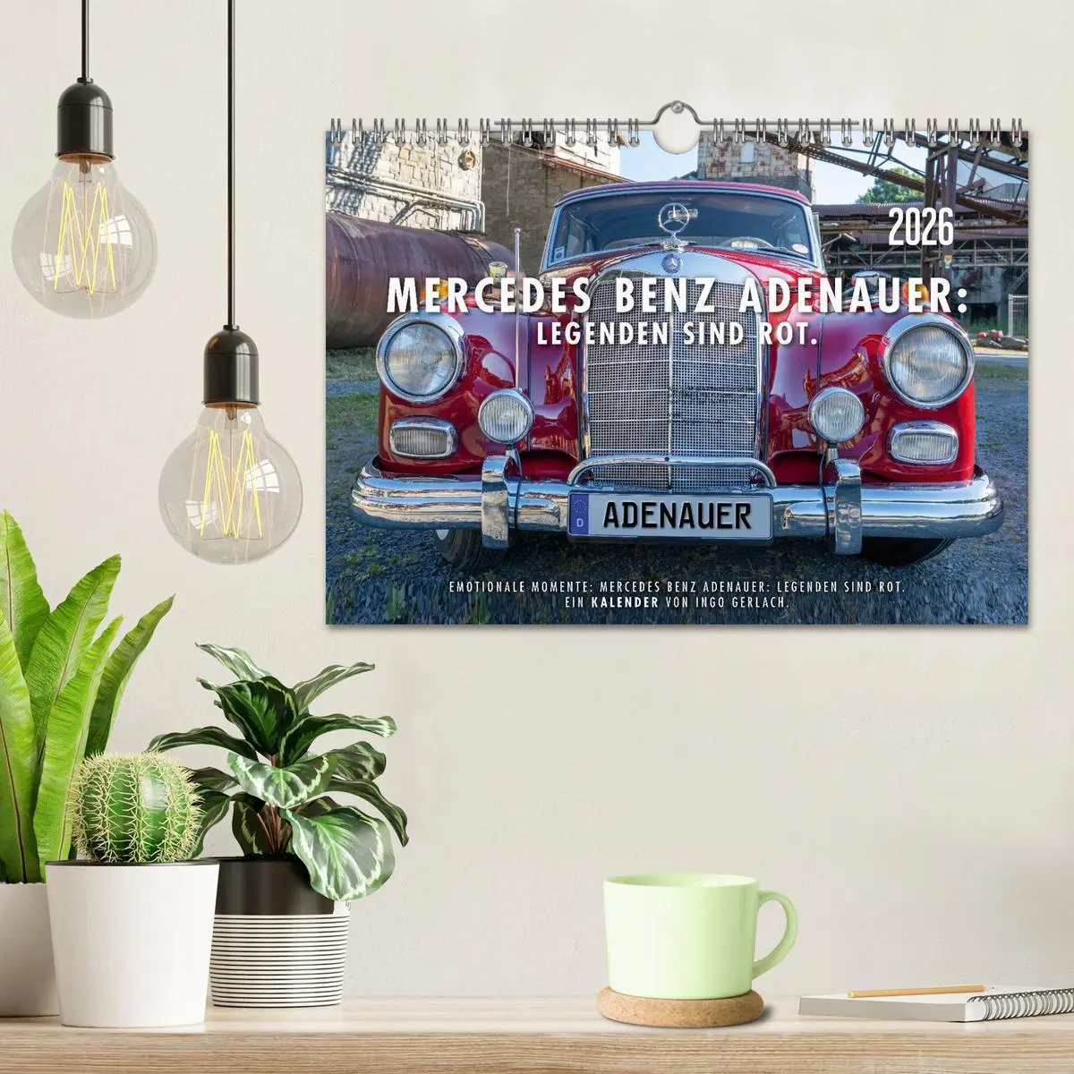 Bild: 9783457787212 | Mercedes Benz Adenauer: Legenden sind rot. (Wandkalender 2026 DIN...