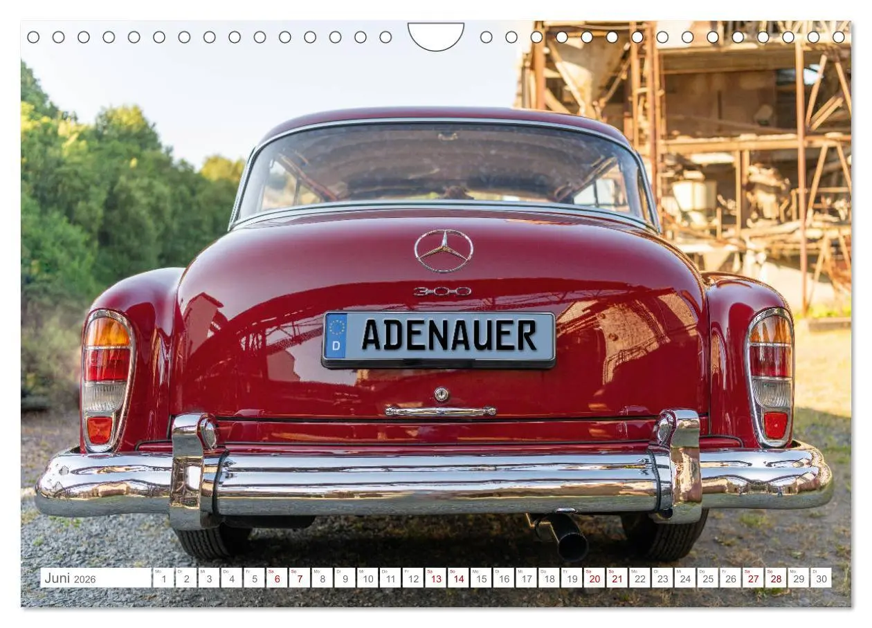 Bild: 9783457787212 | Mercedes Benz Adenauer: Legenden sind rot. (Wandkalender 2026 DIN...