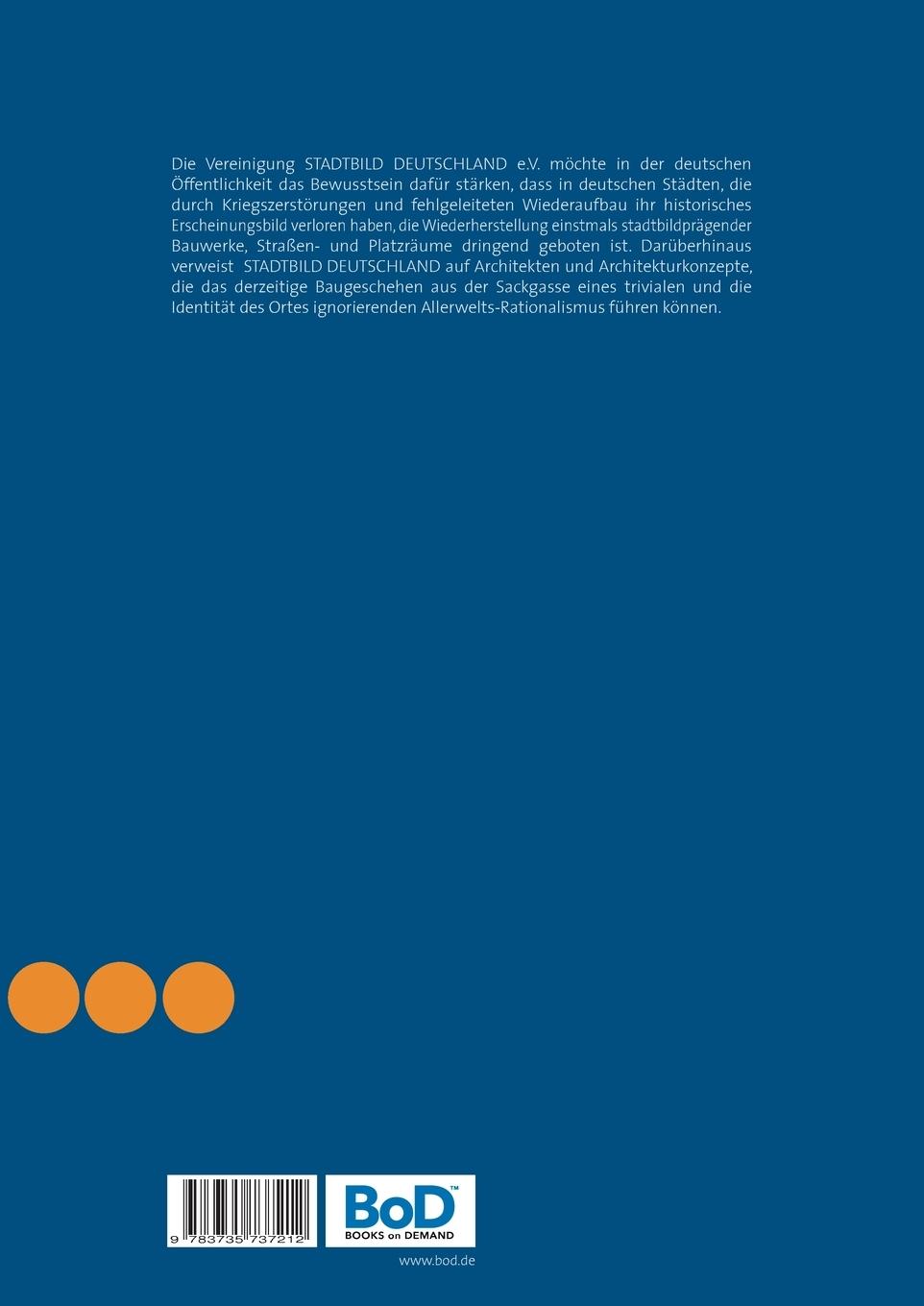 Rückseite: 9783735737212 | Die Rekonstruktion von Bauwerken | Harald Streck | Taschenbuch | 2014
