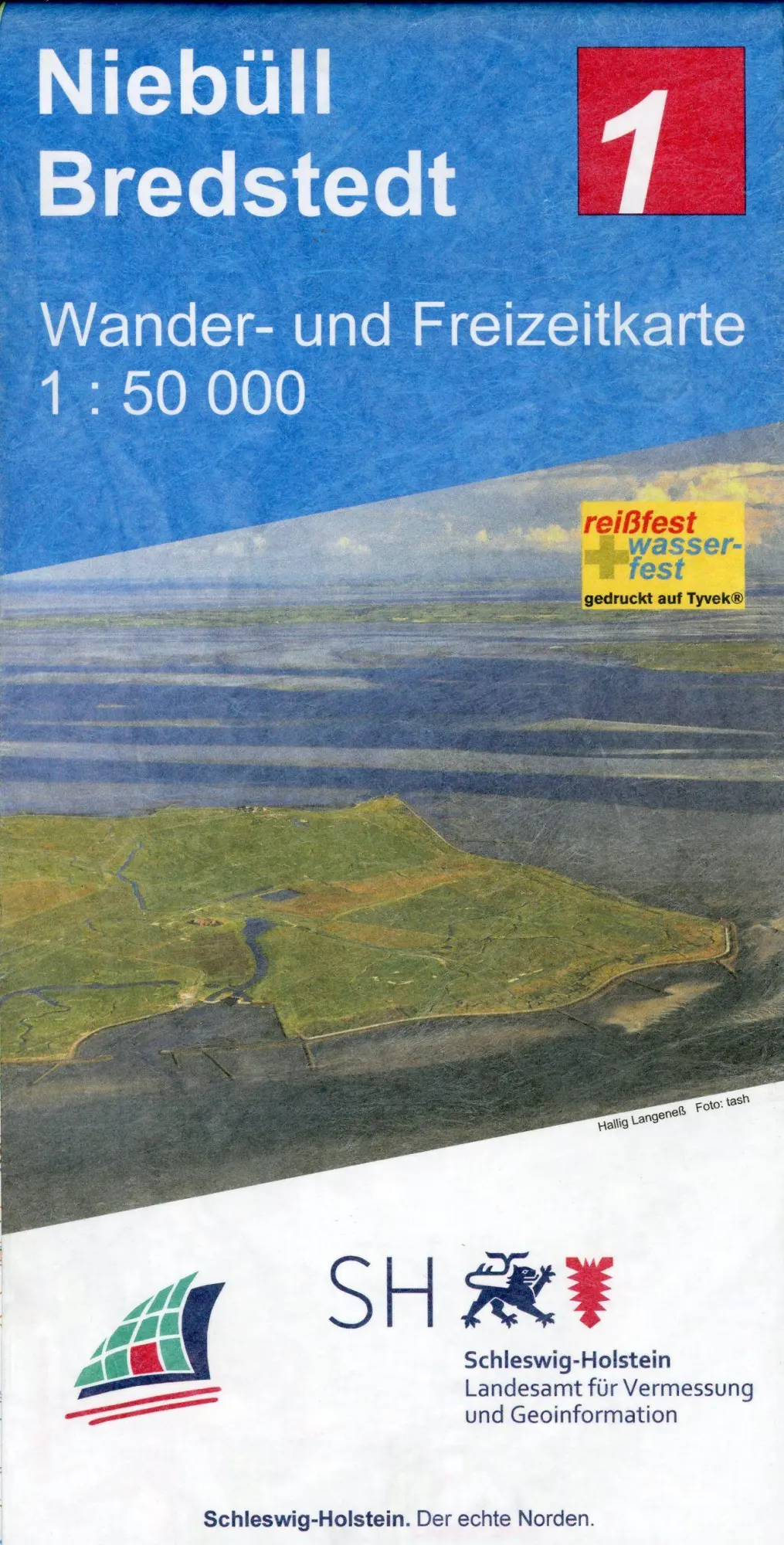 Cover: 9783891307212 | Niebüll - Bredstedt Wander- und Freizeitkarte 1:50 000 | (Land-)Karte