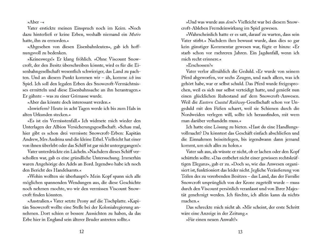 Bild: 9783957287212 | Eine Schifffahrt, die ist tödlich | Elizabeth C. Bunce | Buch | 336 S.