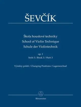 Cover: 9790260107212 | Schule der Violintechnik op.1. Skola houslové techniky op.1. School...