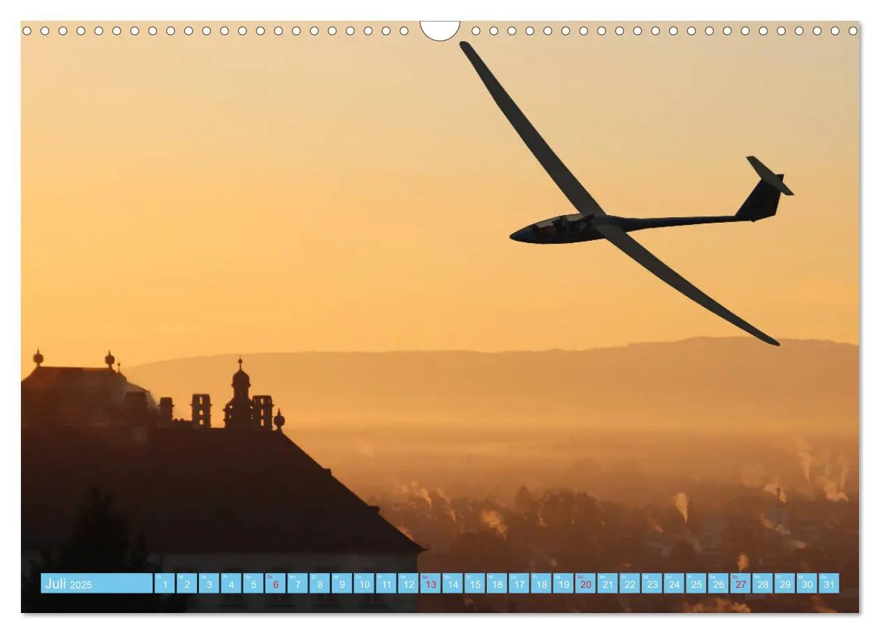 Bild: 9783435207312 | Segelflug - Den Traum vom Fliegen erfüllen (Wandkalender 2025 DIN...