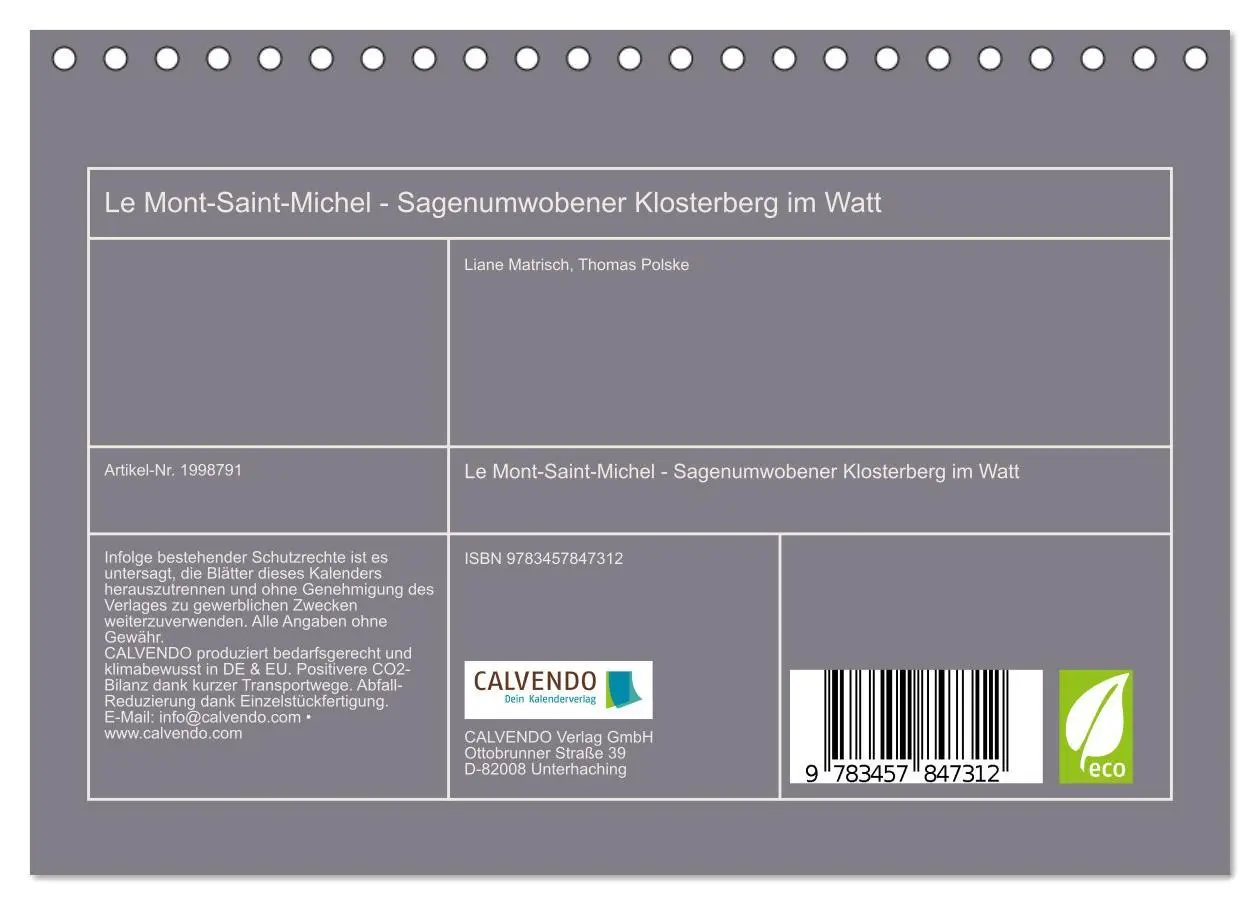 Bild: 9783457847312 | Le Mont-Saint-Michel - Sagenumwobener Klosterberg im Watt...
