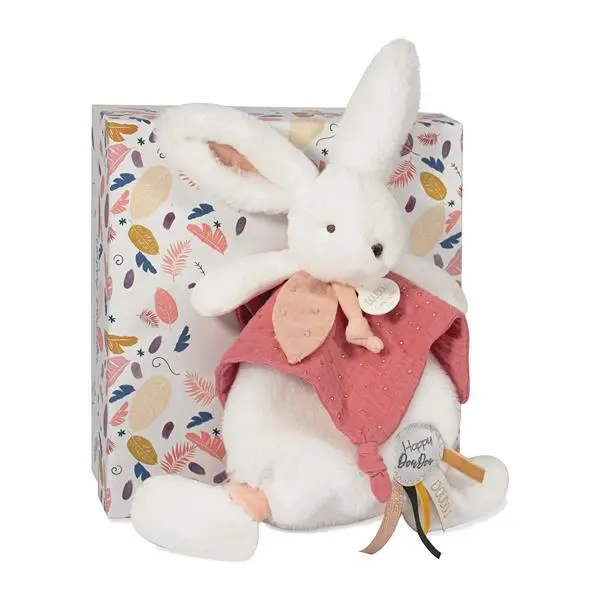 Cover: 3700335237412 | Happy Boho Schmusetuch, terrakotta 25cm | Happy Doudou, Boite | DOUDOU