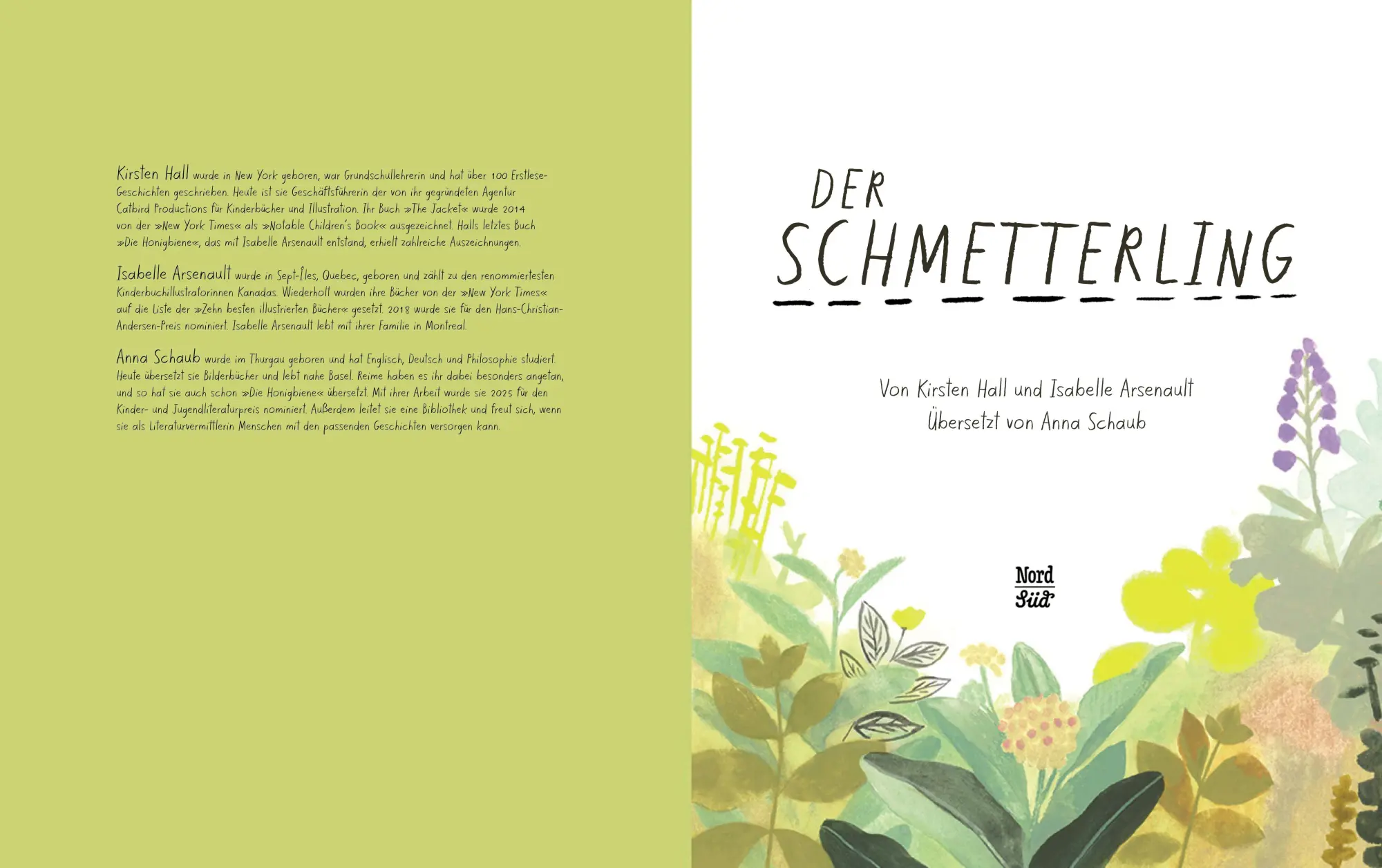 Bild: 9783314107412 | Der Schmetterling | Kirsten Hall | Buch | 48 S. | Deutsch | 2026