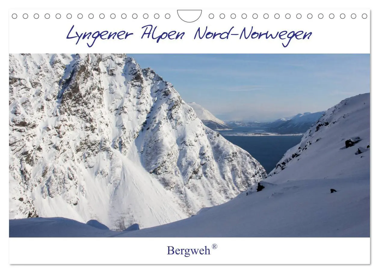 Cover: 9783435297412 | Lyngener Alpen Nord-Norwegen (Wandkalender 2025 DIN A4 quer),...