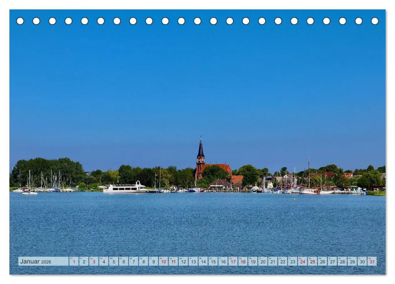 Bild: 9783457387412 | Fischland zwischen Ostsee und Bodden (Tischkalender 2026 DIN A5...