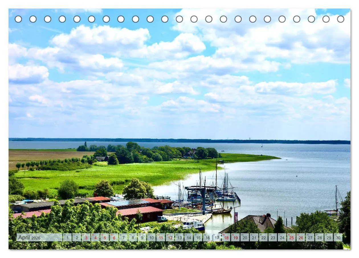 Bild: 9783457387412 | Fischland zwischen Ostsee und Bodden (Tischkalender 2026 DIN A5...