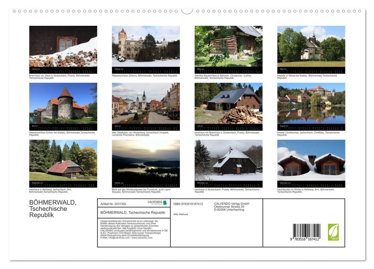 Bild: 9783516167412 | BÖHMERWALD, Tschechische Republik (hochwertiger Premium...