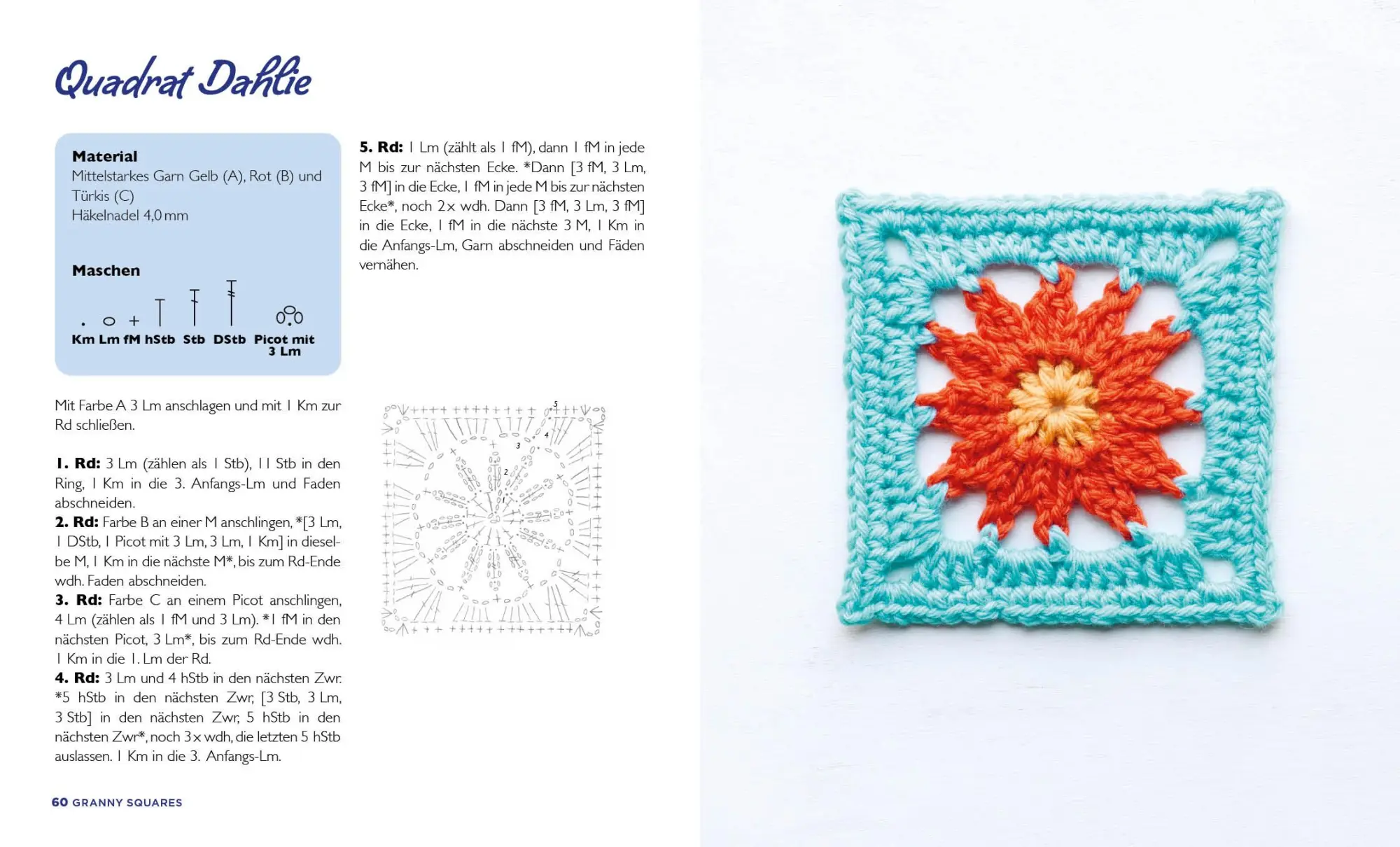 Bild: 9783745927412 | Musterbibel Granny Squares: Blumenzauber | Hiroko Aono-Billson | Buch
