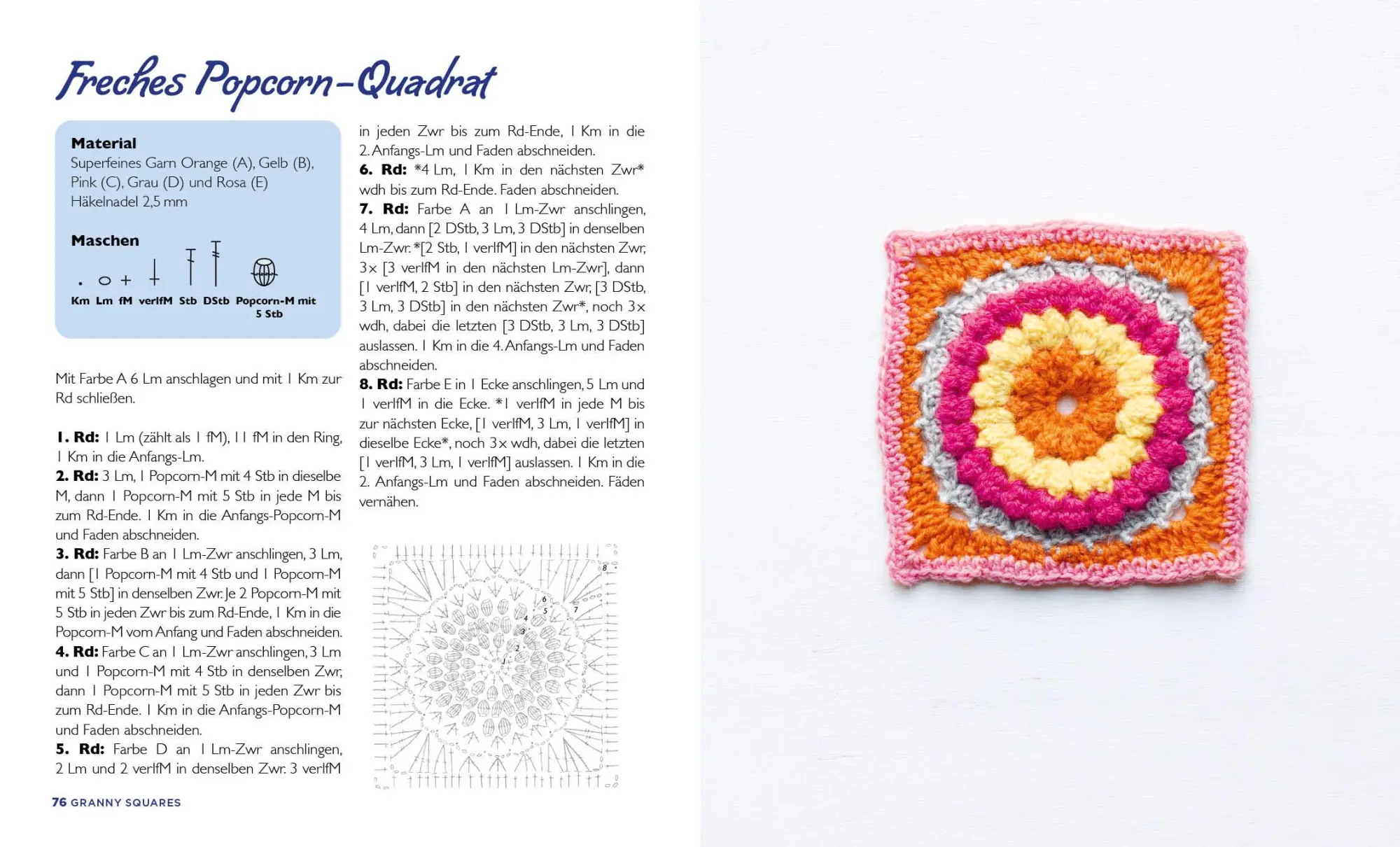 Bild: 9783745927412 | Musterbibel Granny Squares: Blumenzauber | Hiroko Aono-Billson | Buch