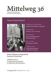 Cover: 9783868547412 | Mittelweg 36 - Neues Deutschland: Zur Aktualität des...