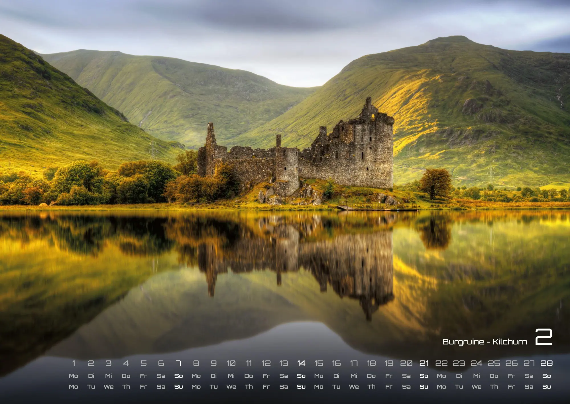 Bild: 9783986737412 | Schottland - Mystik der Highlands - 2027 - Kalender DIN A2 | de | 2027
