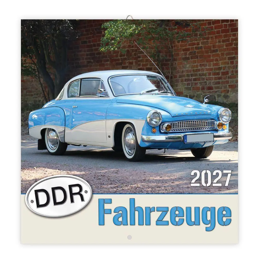 Cover: 9783988027412 | TRÖTSCH - Broschürenkalender DDR Fahrzeuge 2027 | Wandplaner | KG