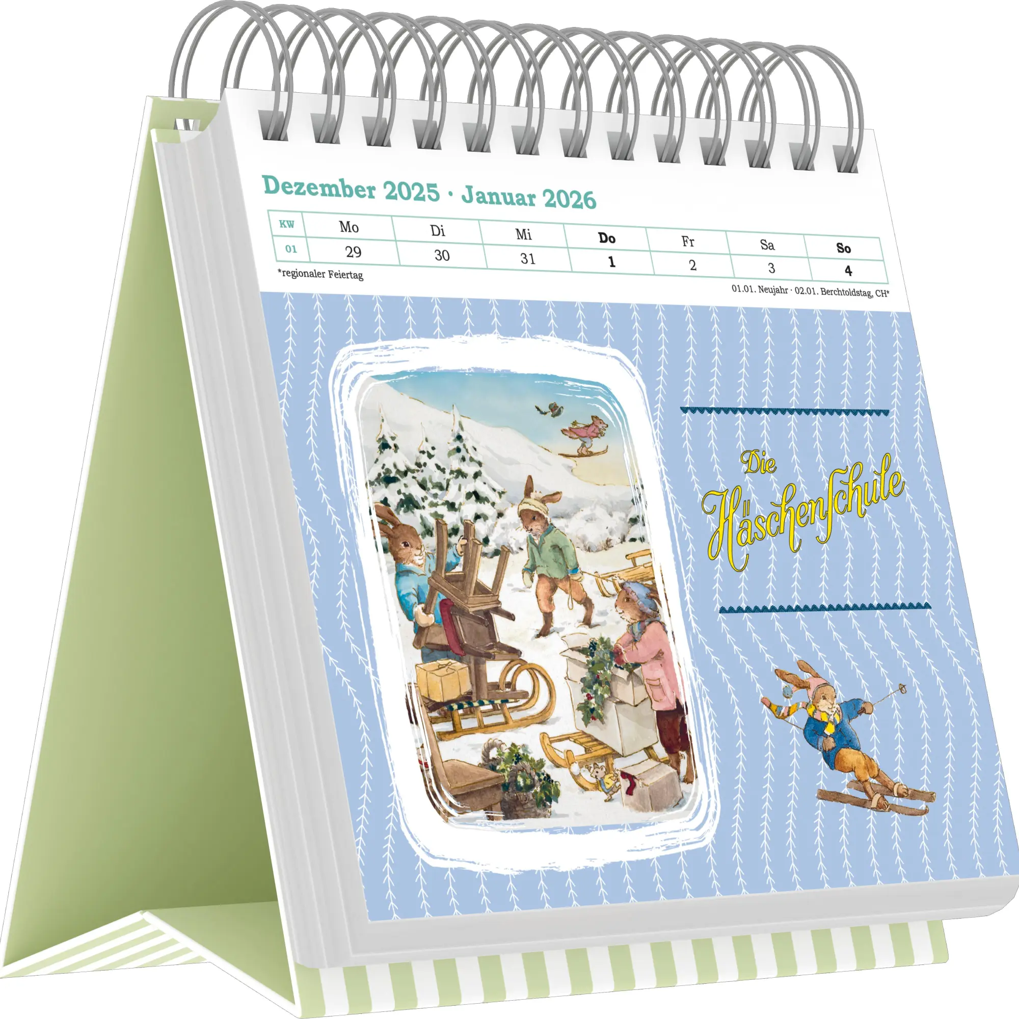 Bild: 4069095007512 | Die Häschenschule - Postkartenkalender mit 53 Grußkarten | Kalender
