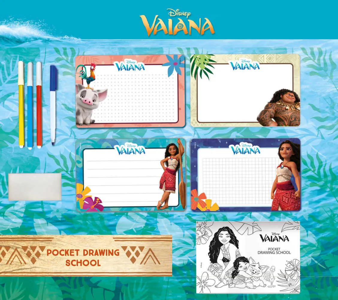 Bild: 8008324117512 | Vaiana Malschule Taschengröße | In Kartonschachtel | 117512 | Deutsch