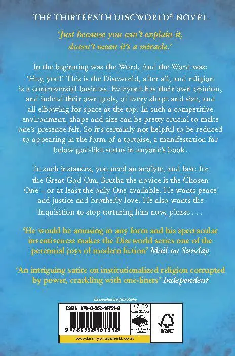 Rückseite: 9780552167512 | Small Gods | (Discworld Novel 13) | Terry Pratchett | Taschenbuch | DK
