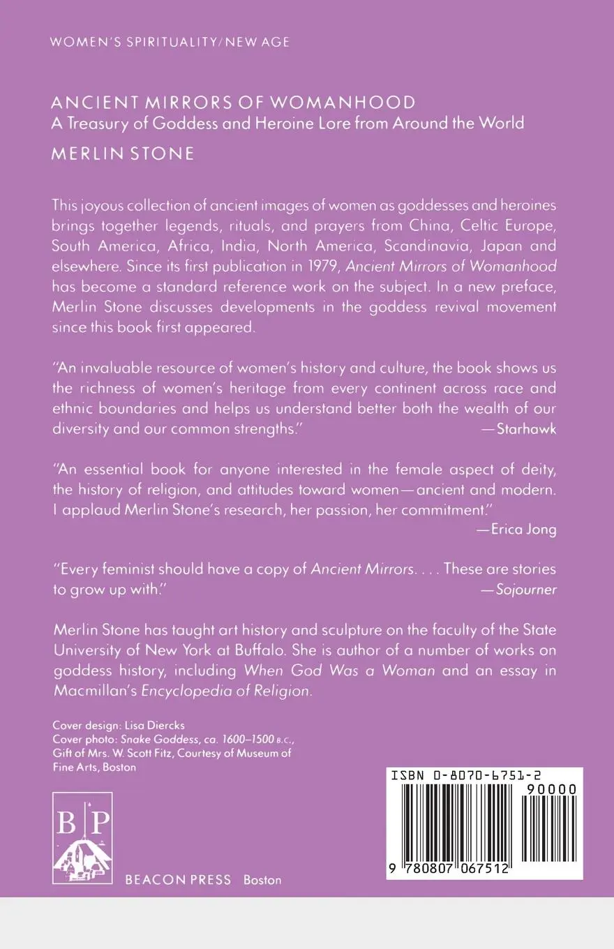 Rückseite: 9780807067512 | Ancient Mirrors of Womanhood | Merlin Stone | Taschenbuch | Englisch