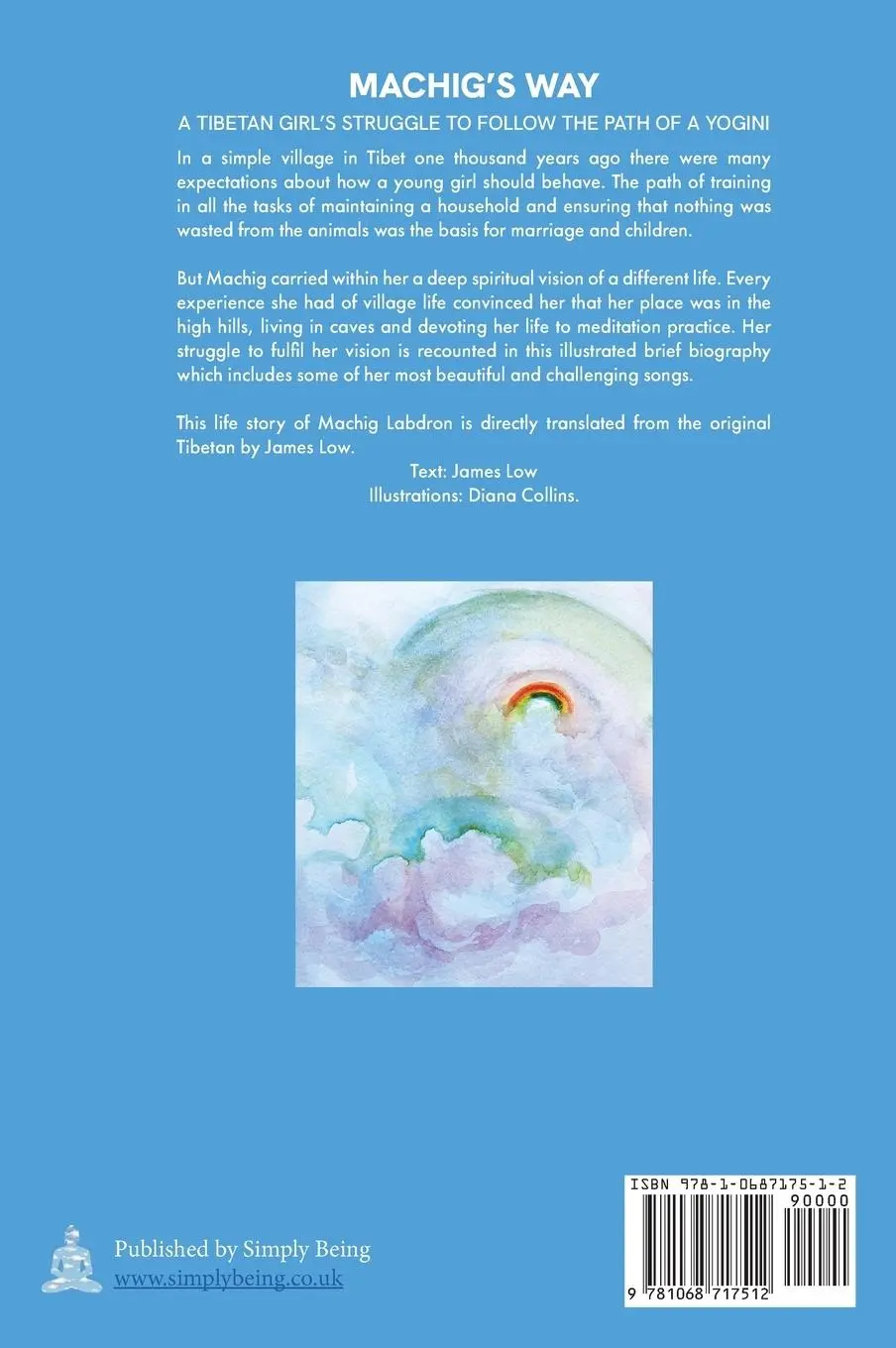 Rückseite: 9781068717512 | Machig's Way | James Low | Buch | Englisch | 2025 | Simply Being