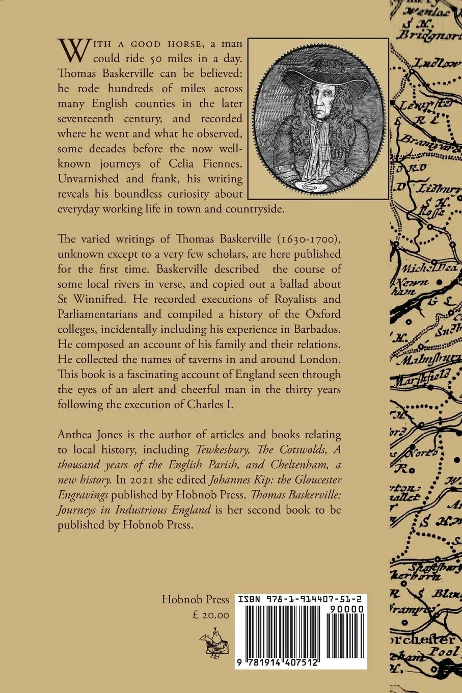 Rückseite: 9781914407512 | Journeys in Industrious England | Thomas Baskerville | Taschenbuch
