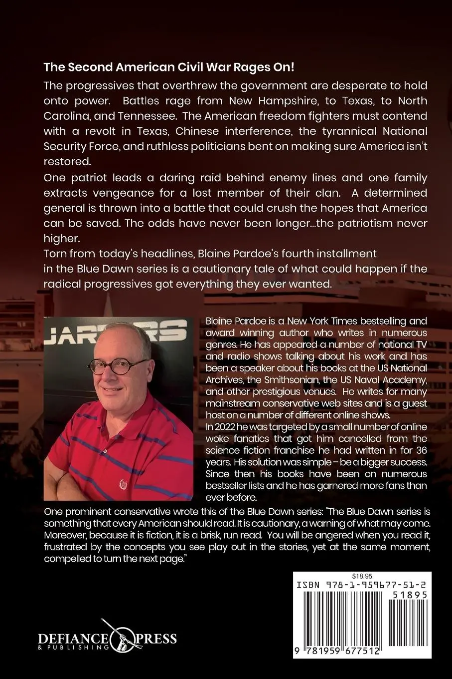 Rückseite: 9781959677512 | No Greater Tyranny | Blaine Pardoe | Taschenbuch | Englisch | 2023