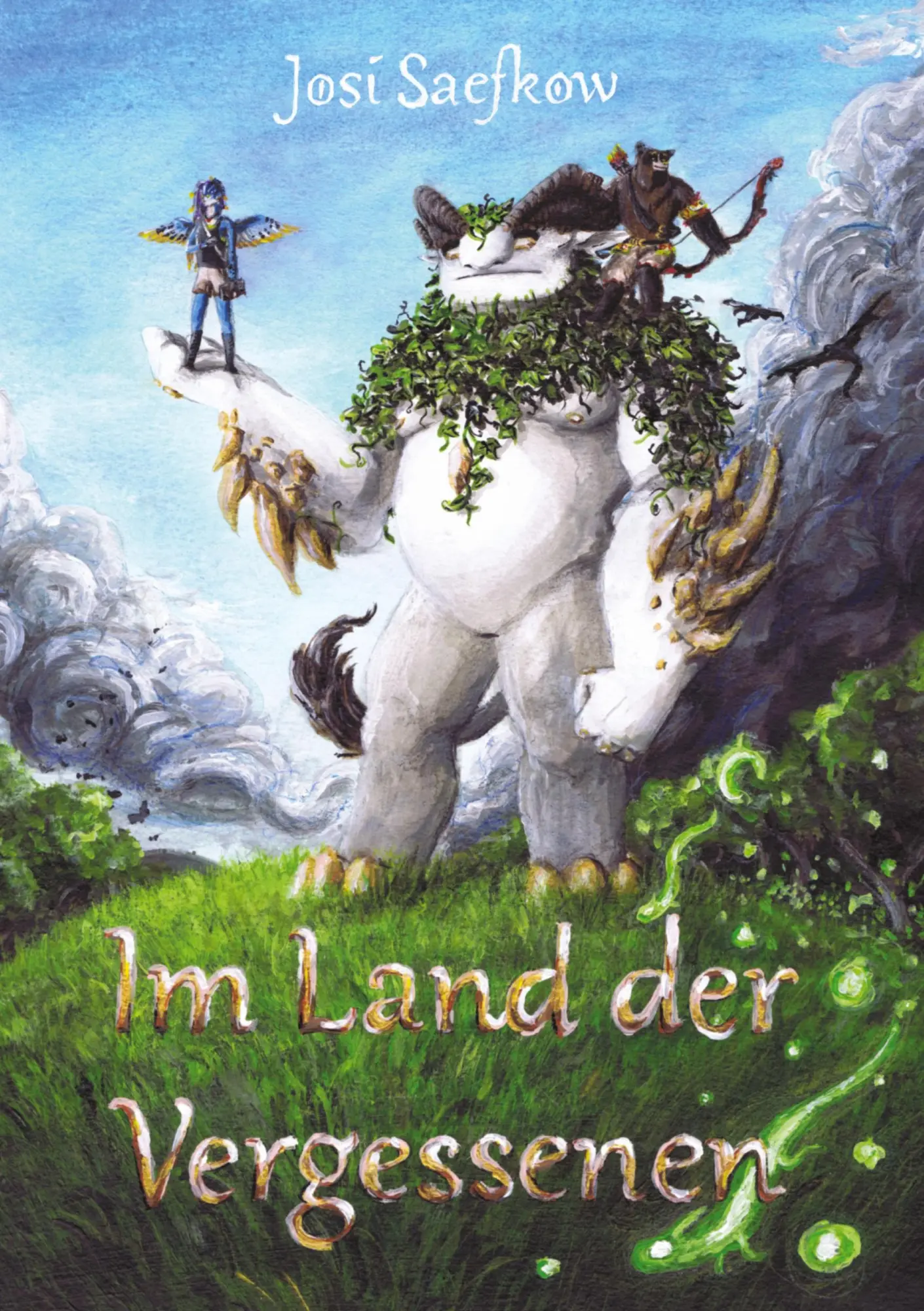 Cover: 9783347867512 | Im Land der Vergessenen - illustrierter Fantasyroman über Hexen,...