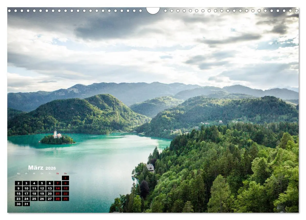Bild: 9783457757512 | Grünes Slowenien (Wandkalender 2026 DIN A3 quer), CALVENDO...