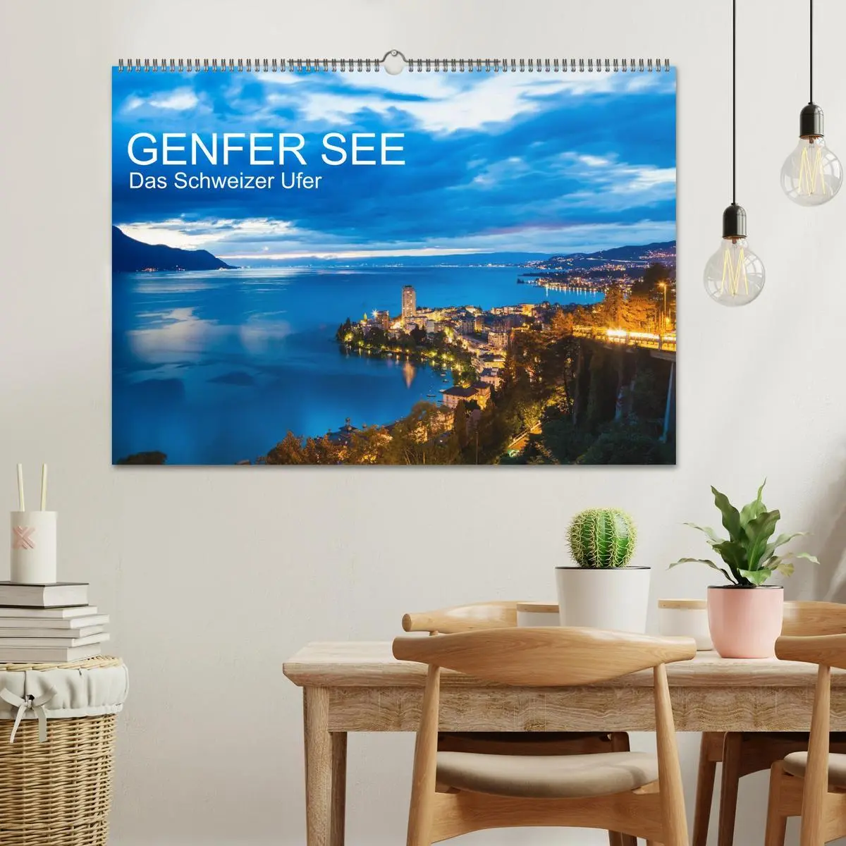 Bild: 9783516087512 | GENFER SEE Das Schweizer Ufer (Wandkalender 2026 DIN A2 quer),...