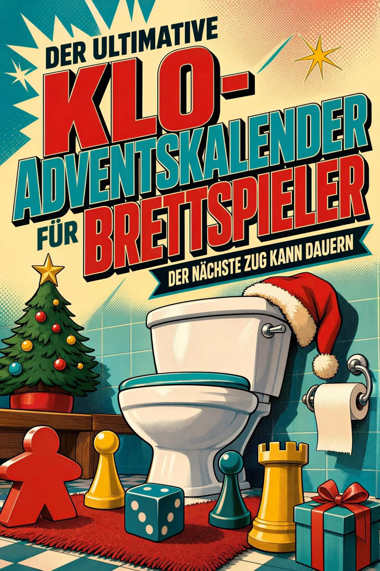 Cover: 9783696107512 | Der ultimative Klo-Adventskalender für Brettspieler | Jakob Lange