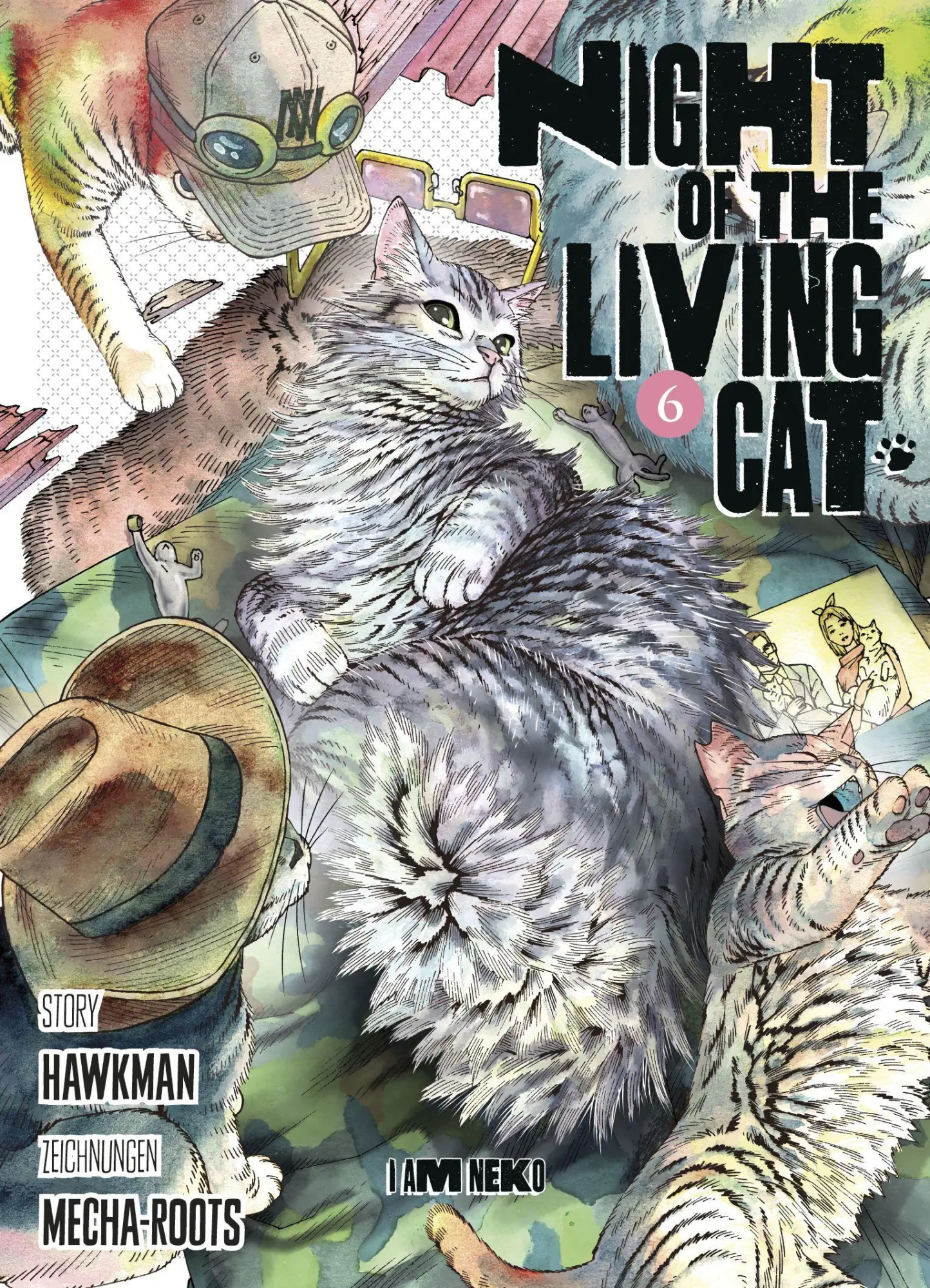 Cover: 9783741647512 | Night of the Living Cat 06 - I am Neko | Hawkman (u. a.) | Taschenbuch
