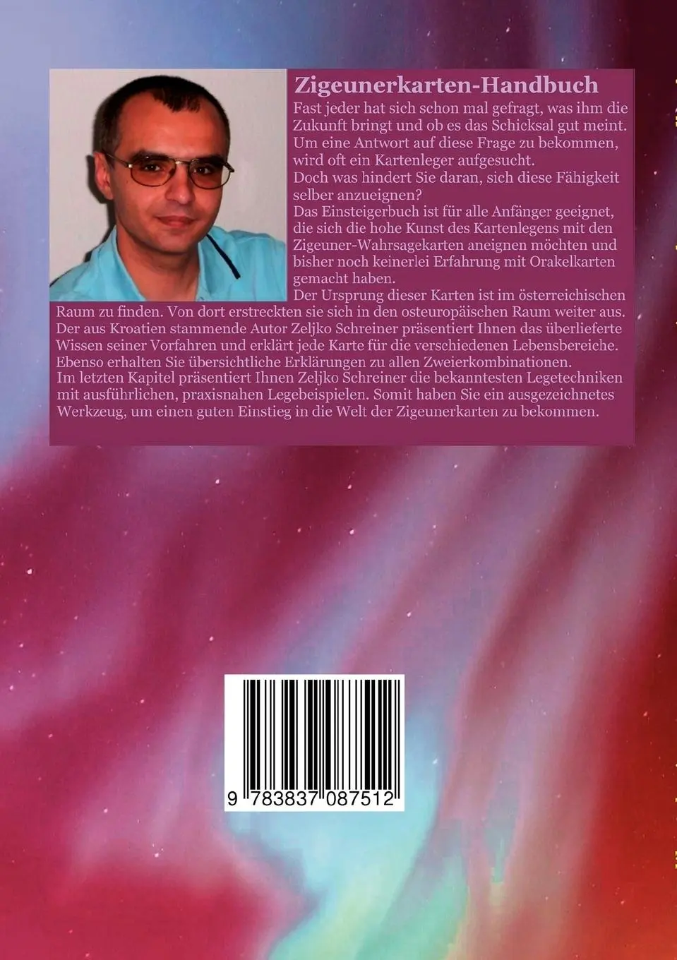 Rückseite: 9783837087512 | Zigeunerkarten-Handbuch | Zeljko Schreiner | Taschenbuch | 104 S.