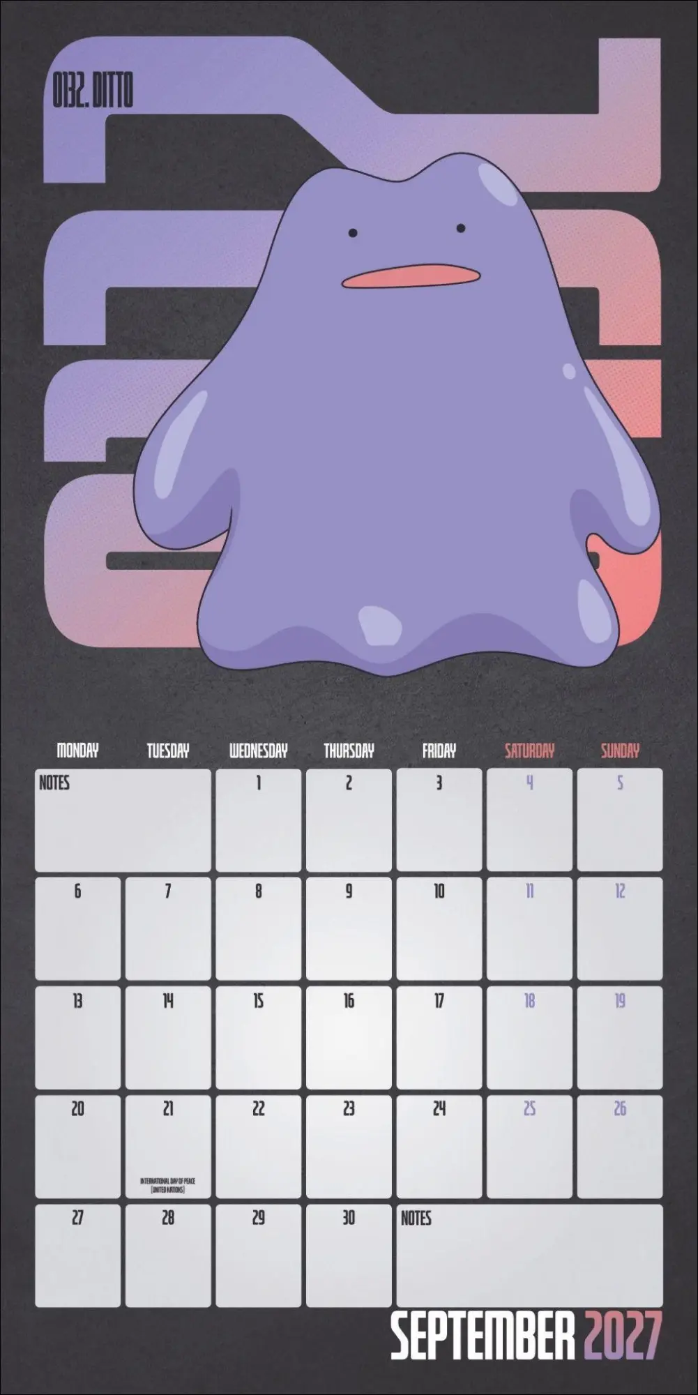 Bild: 9783840197512 | Pokémon Broschurkalender 2027 | Heye | Kalender | 28 S. | Englisch