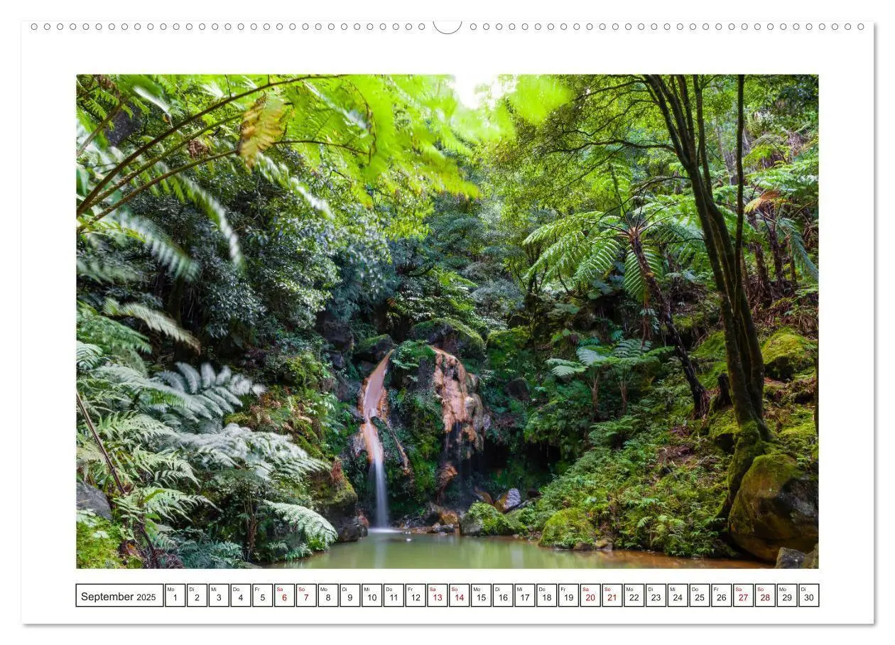 Bild: 9783435347612 | São Miguel - Naturschönheit der Azoren (Wandkalender 2025 DIN A2...