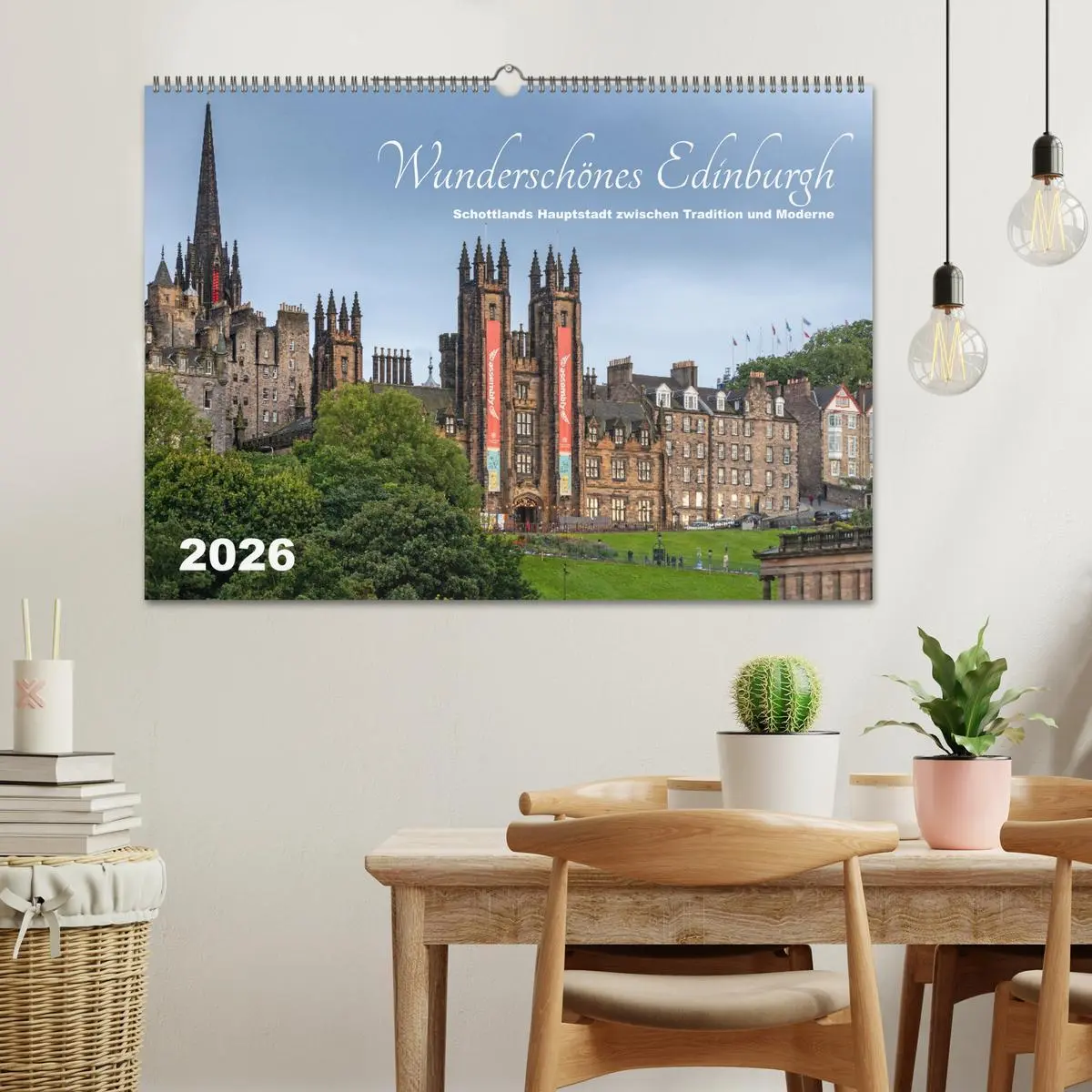Bild: 9783457367612 | Wunderschönes Edinburgh (Wandkalender 2026 DIN A2 quer), CALVENDO...