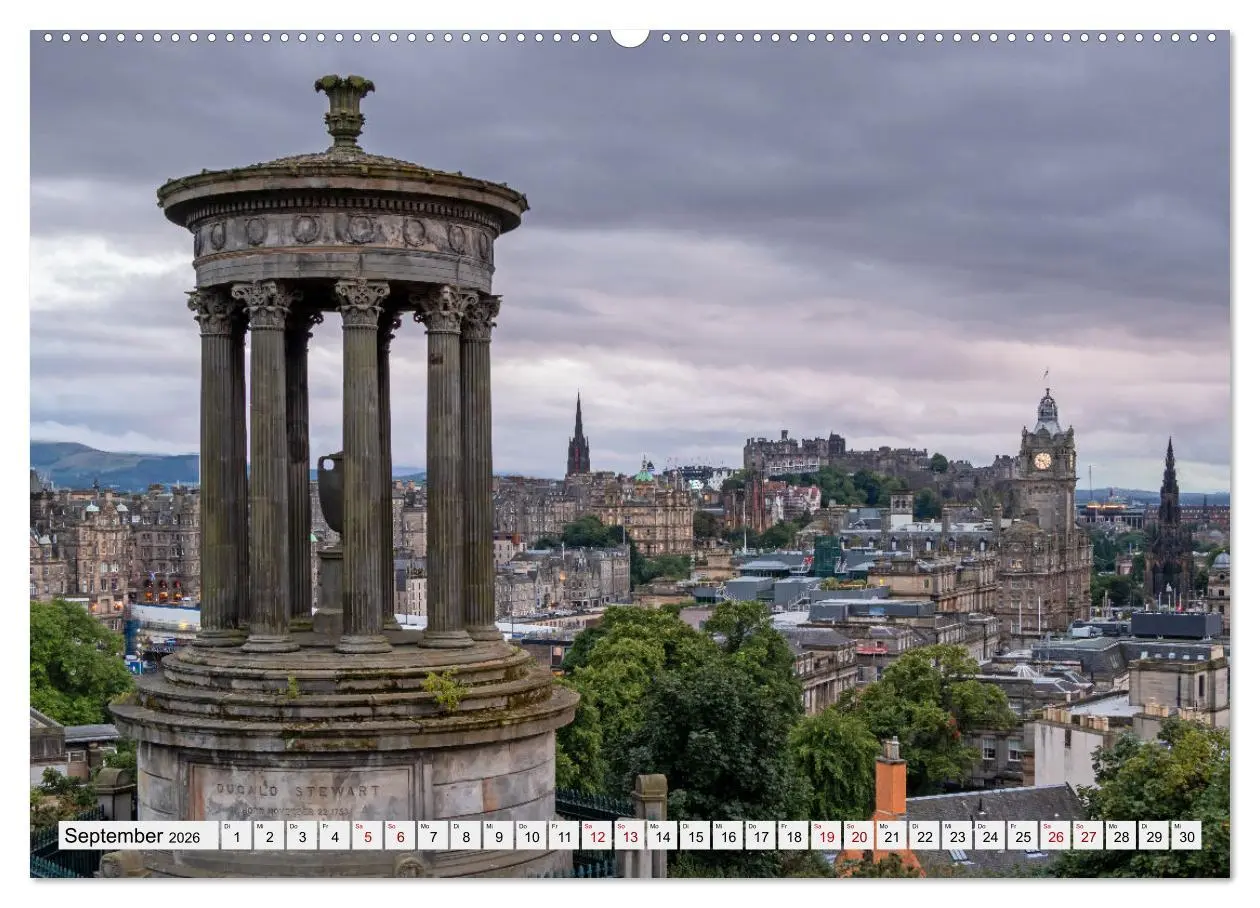 Bild: 9783457367612 | Wunderschönes Edinburgh (Wandkalender 2026 DIN A2 quer), CALVENDO...