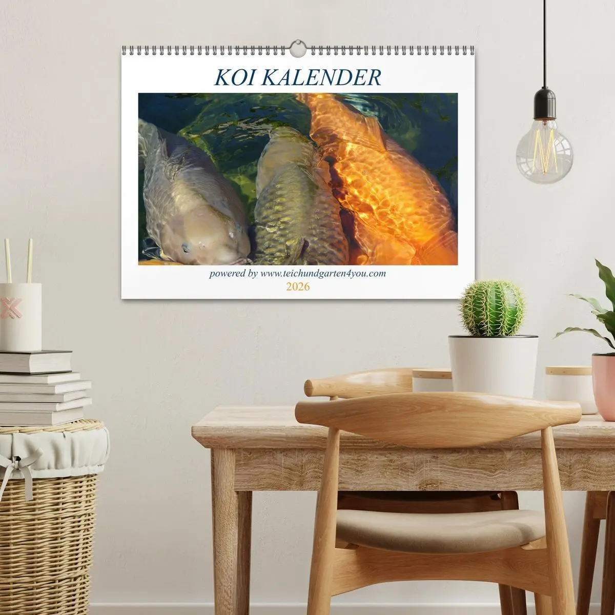Bild: 9783457747612 | Koikichi Kalender 2026 (Wandkalender 2026 DIN A3 quer), CALVENDO...