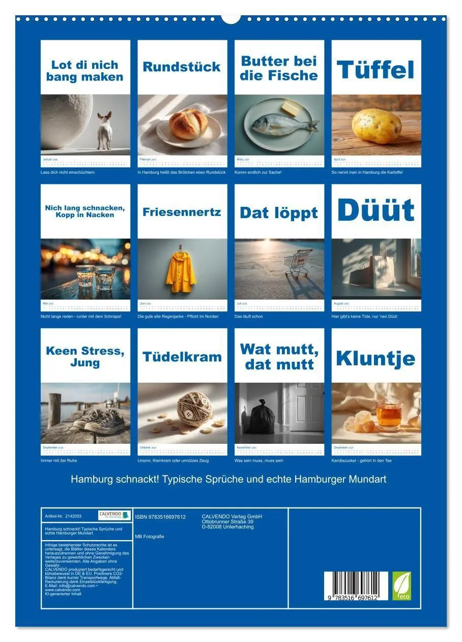 Bild: 9783516697612 | Hamburg schnackt! Typische Sprüche und echte Hamburger Mundart...
