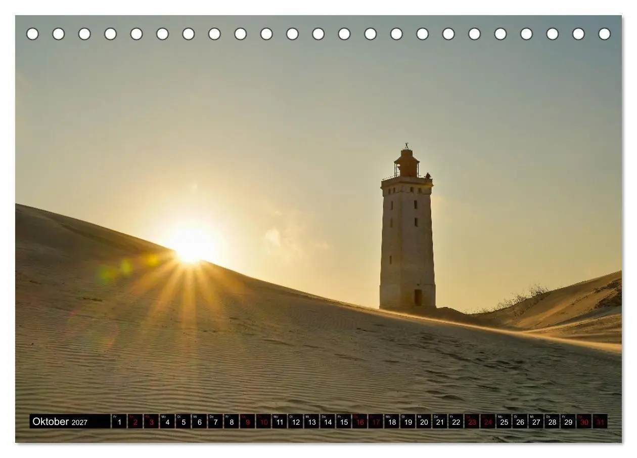 Bild: 9783569237612 | Rubjerg Knude Fyr - Ein Leuchtturm auf Abwegen (Tischkalender 2027...