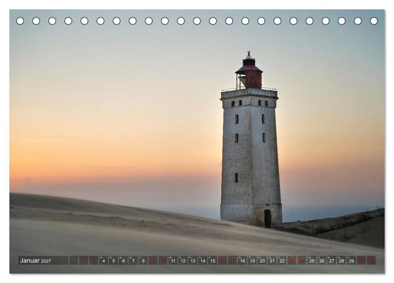 Bild: 9783569237612 | Rubjerg Knude Fyr - Ein Leuchtturm auf Abwegen (Tischkalender 2027...