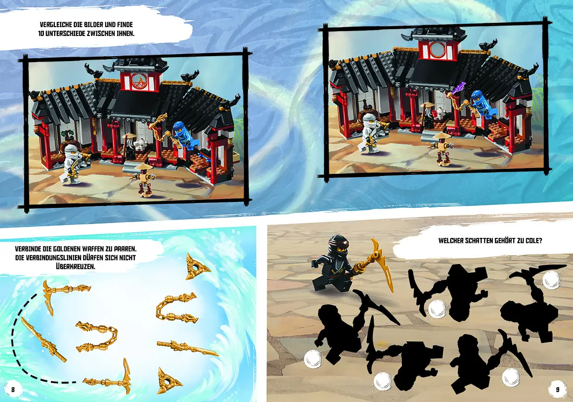 Bild: 9783960807612 | LEGO® NINJAGO® - Abenteuer in Ninjago City, m. 1 Beilage | Buch | 2023