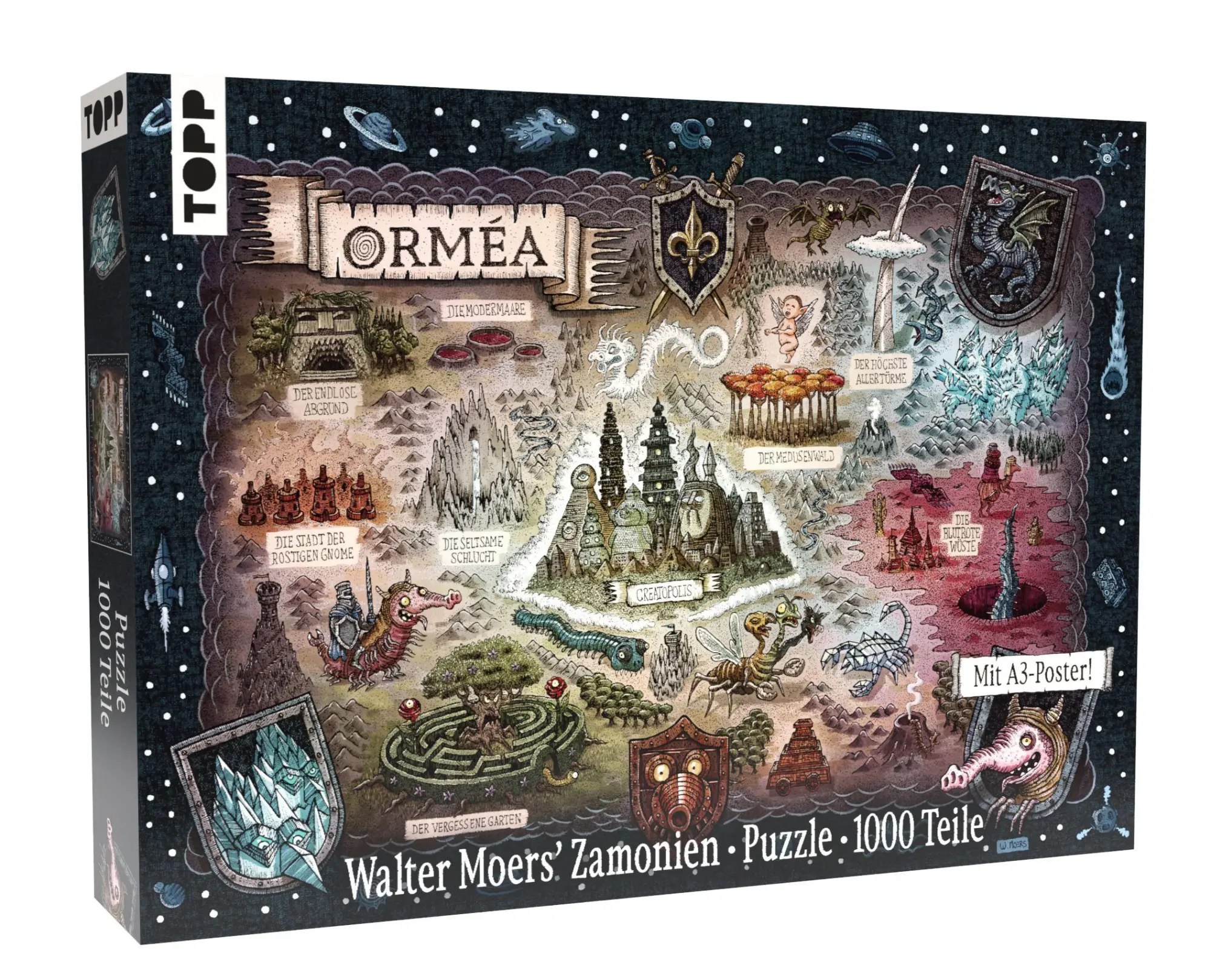 Cover: 4007742187712 | Orméa - das offizielle Puzzle aus der Zamonien-Welt von Walter Moers